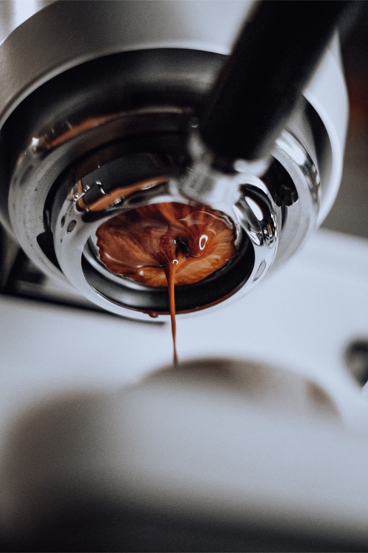 Espresso machine detail