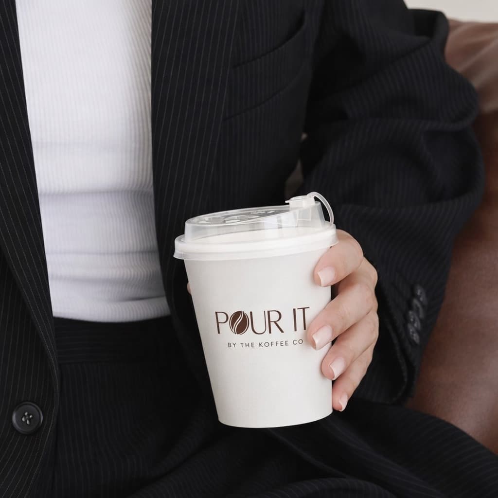 Pour It branded cup