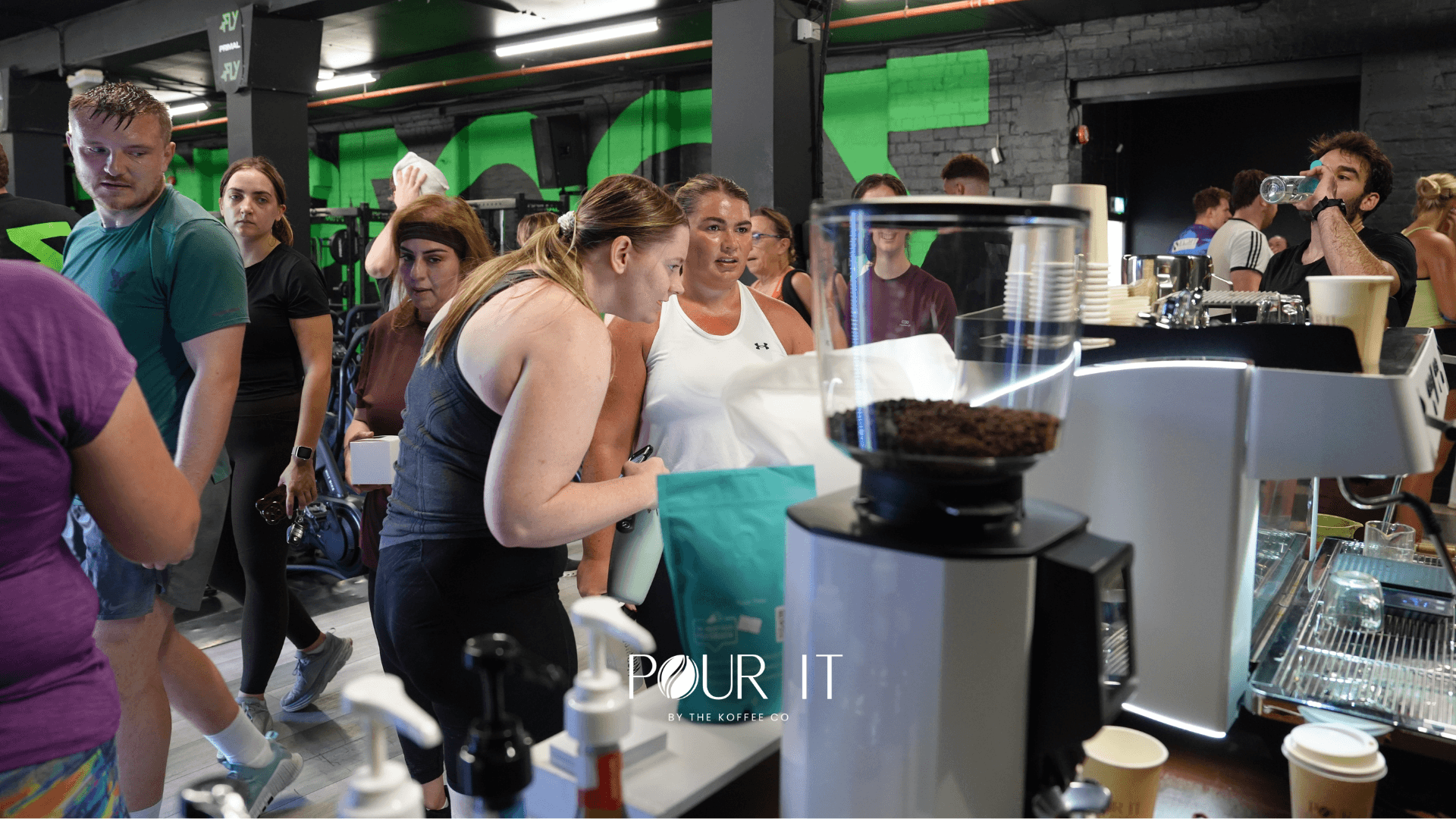 Pour It coffee bar at Fly event — photo 5